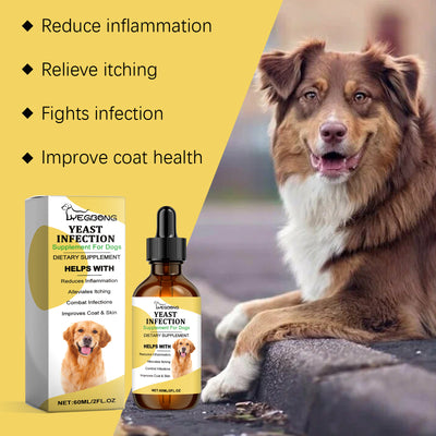 Herbal Yeast Supplements For Relieving External Skin Care Of Pets