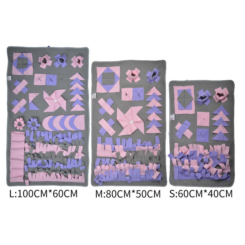 Pet Sniffing Mat Dog Puzzle Sniffing Mat Training Mat Toys