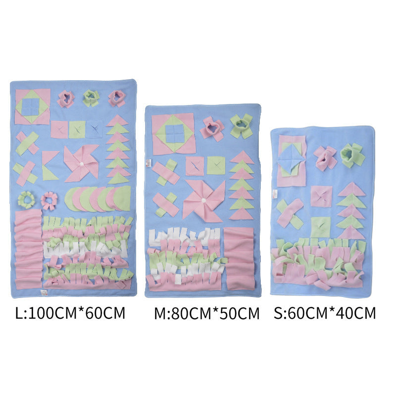 Pet Sniffing Mat Dog Puzzle Sniffing Mat Training Mat Toys