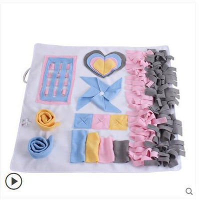 Pet Sniffing Mat Dog Puzzle Sniffing Mat Training Mat Toys