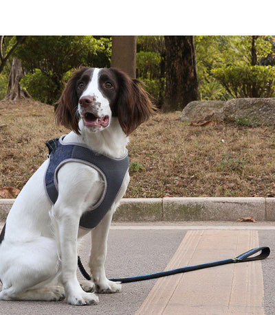 Dog Leash Vest Pet Harness Bullfight Adjustable Dog Harness Vest